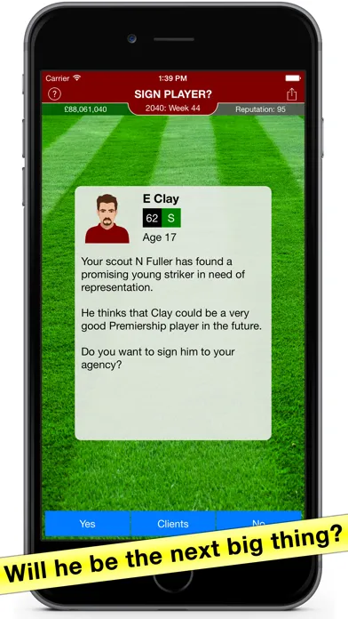 Soccer Agent: Football Game स्क्रीनशॉट