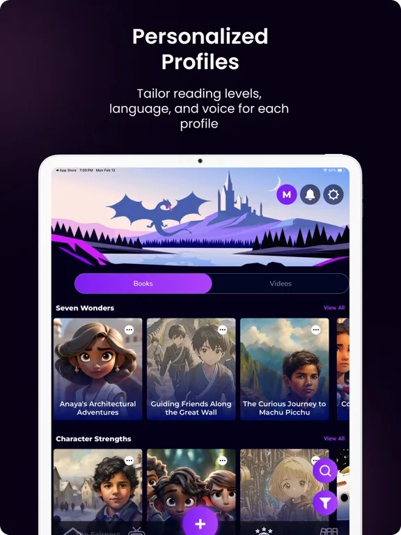 Zrzuty ekranu Storytime AI: Story Generator iPad 