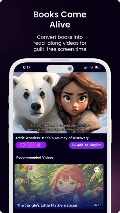 Zrzuty ekranu Storytime AI: Story Generator