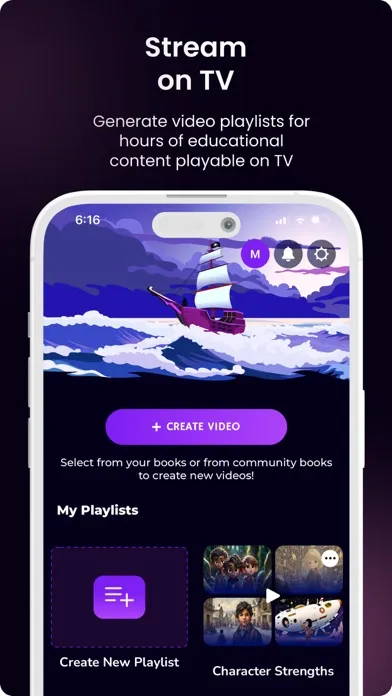 Zrzuty ekranu Storytime AI: Story Generator