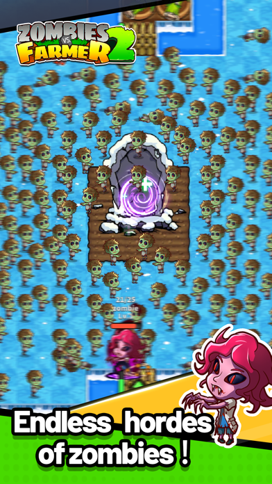 ภาพหน้าจอของ Zombie Farm:Ghost Survivor