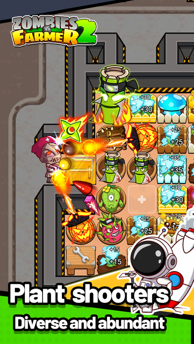 ภาพหน้าจอของ Zombie Farm:Ghost Survivor