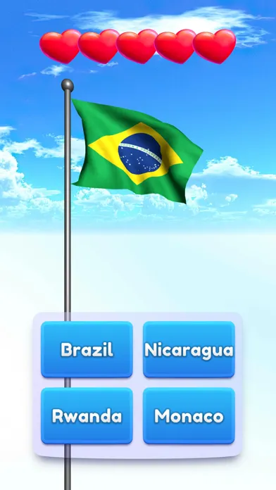 Flag Naming Trivia Guess Quiz Screenshots