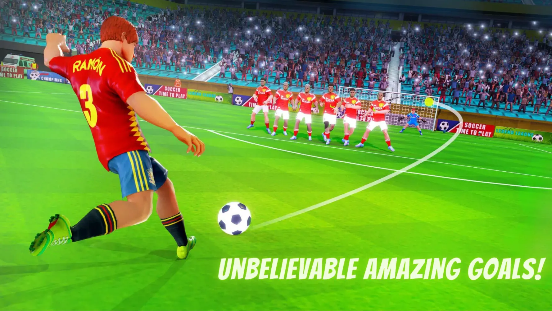 Скриншоты Real Soccer- League Football