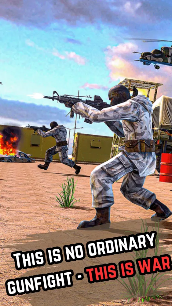 Tangkapan layar Cross Gun Fire- FPS Shooting