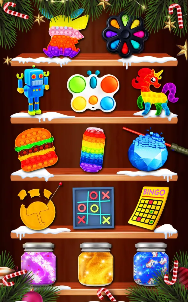 Pop it Fidget Toys 3D Games Screenshots