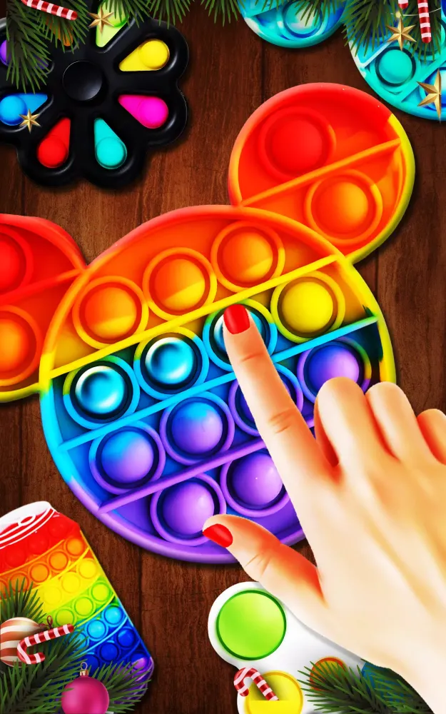 Pop it Fidget Toys 3D Games Screenshots