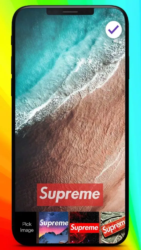 Supreme Style Awsome Wallpaper Screen Lock 스크린샷