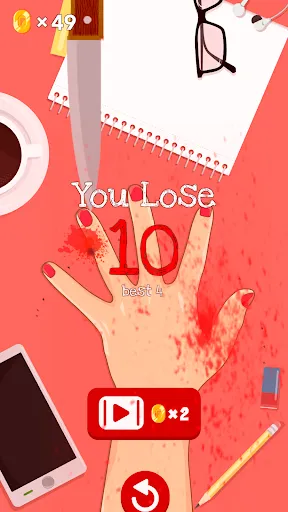4 Fingers: Knife Games স্ক্রিনশট