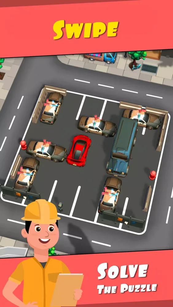 Ảnh chụp màn hình của Parking Swipe