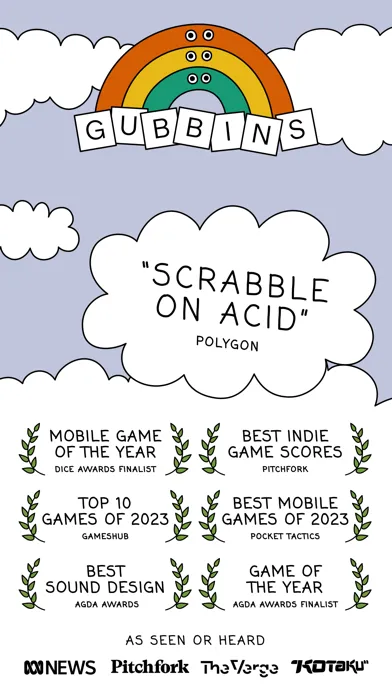 GUBBINS — It's a word game應用截圖