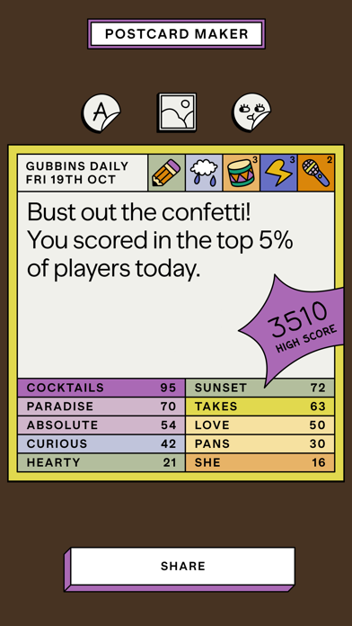 GUBBINS — It's a word game應用截圖