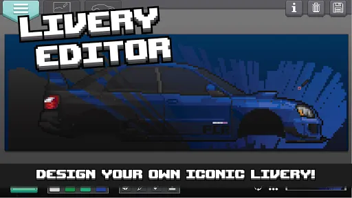 ภาพหน้าจอของ Pixel Car Racer
