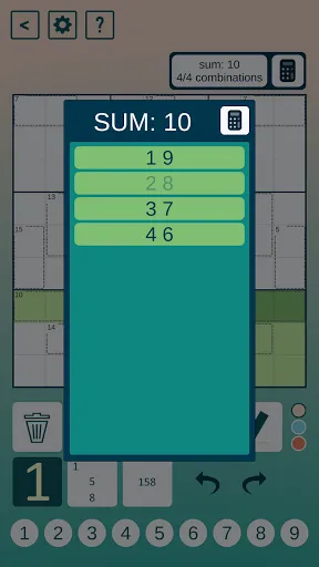 Killer Sudoku Screenshots