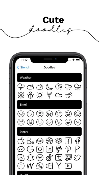 Stencil - Draw with Guidelines Screenshots