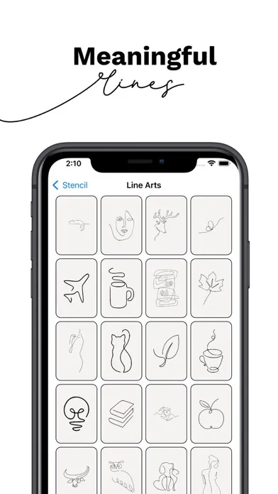 Stencil - Draw with Guidelines Screenshots