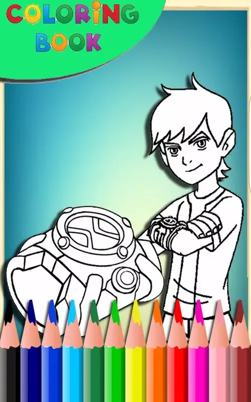 How To Color Ben 10 alien (coloring game) Screenshots
