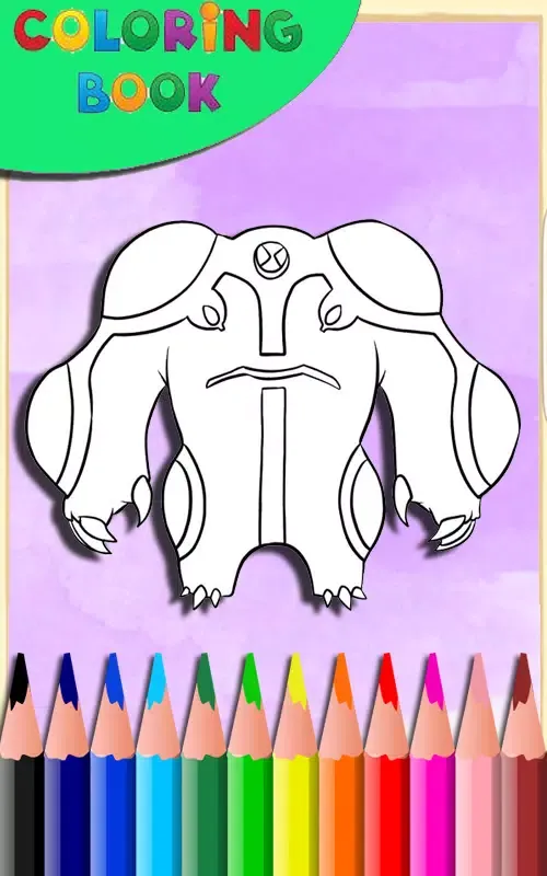How To Color Ben 10 alien (coloring game) Screenshots