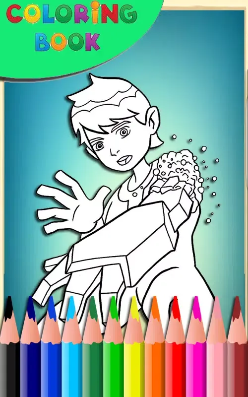 How To Color Ben 10 alien (coloring game) Screenshots