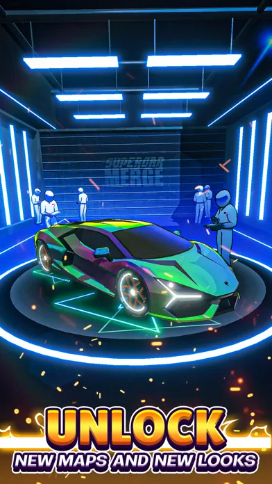 Captures d'écran de Super Car Merge
