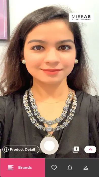 mirrAR - AR Jewellery try-on Screenshots