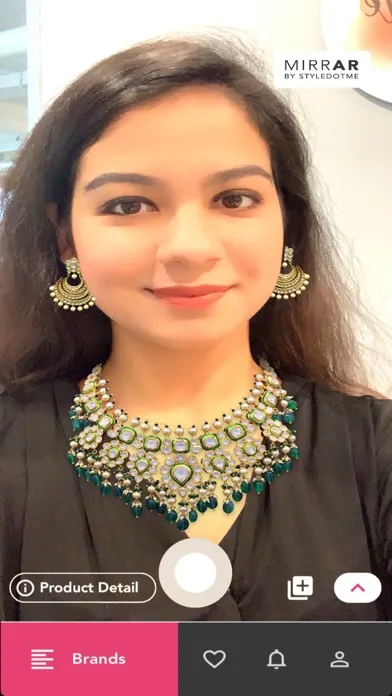 mirrAR - AR Jewellery try-on Screenshots