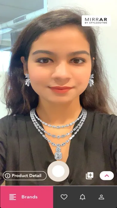 mirrAR - AR Jewellery try-on Screenshots