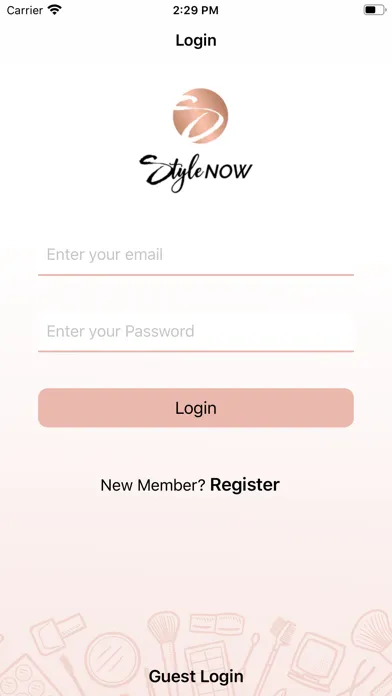 Zrzuty ekranu StyleNow - beauty on demand