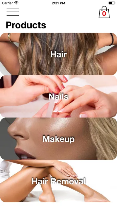Zrzuty ekranu StyleNow - beauty on demand