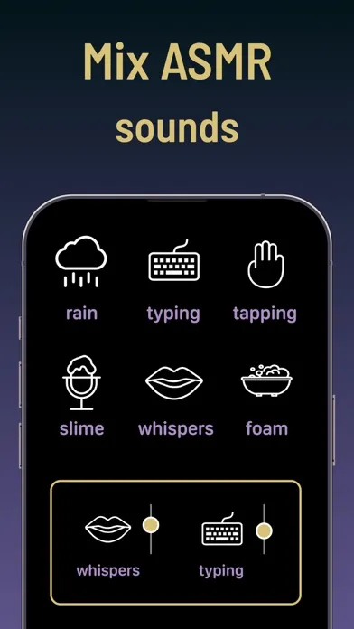 Ảnh chụp màn hình của ASMR DJ: relaxing sleep sounds