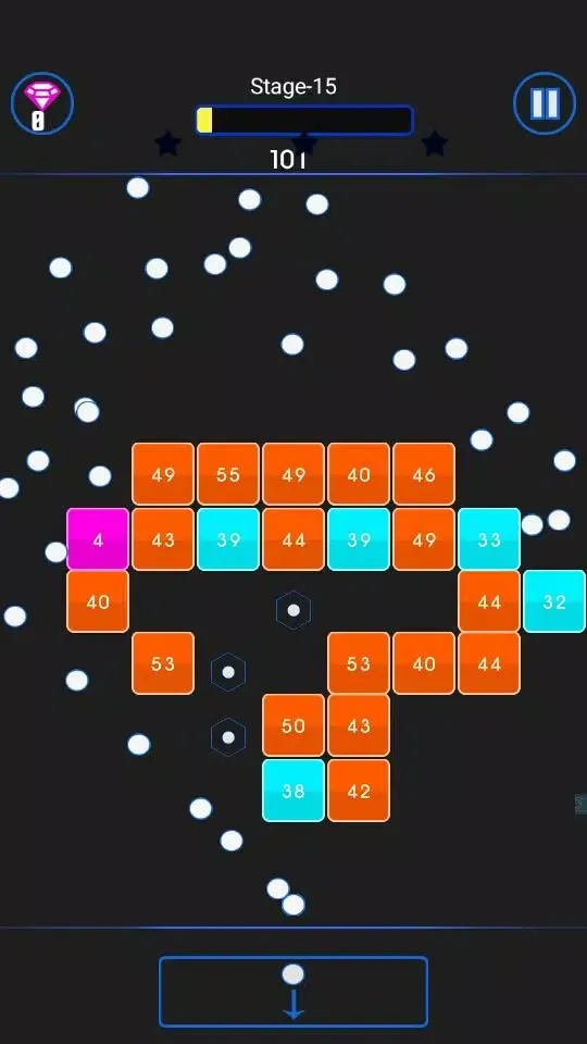 Bricks Breaker Finals:Bricks v سکرین شاٹس