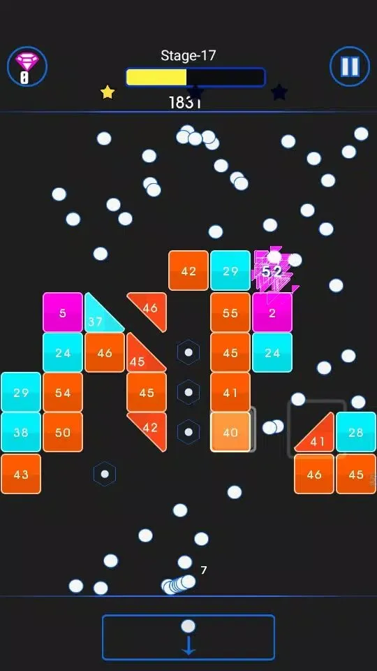 Bricks Breaker Finals:Bricks v سکرین شاٹس
