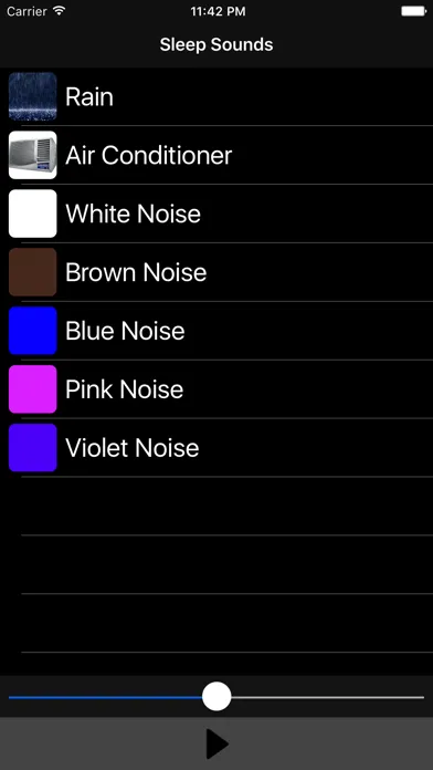 Soothing Sleep Sounds - White Noise Generator应用截图