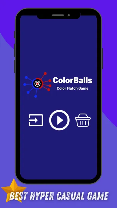 Captures d'écran de ColorBalls - Color Match Game