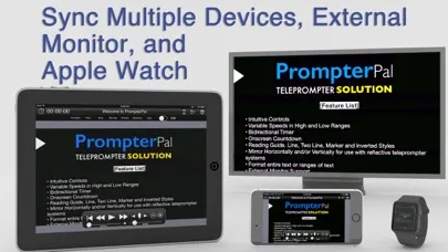 Tangkapan layar PrompterPal