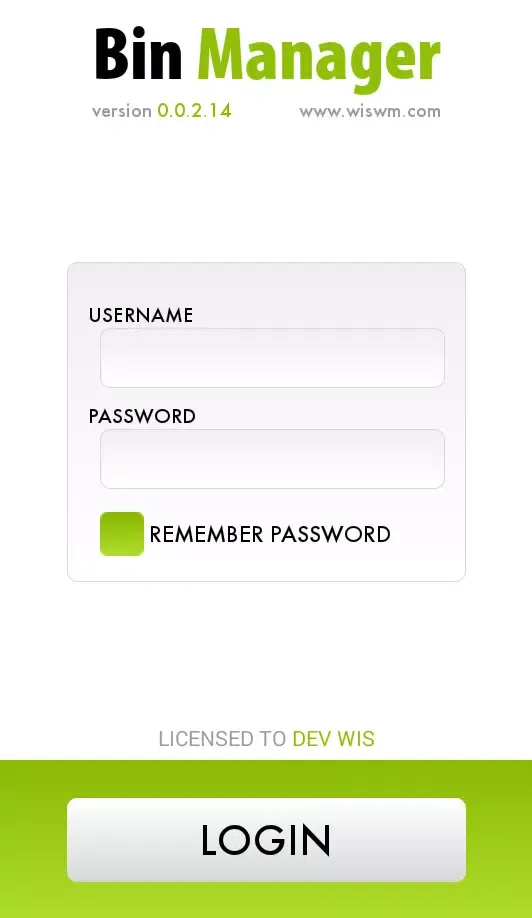 Screenshot di Bin Manager
