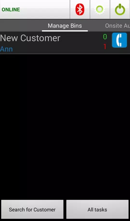 Screenshot di Bin Manager