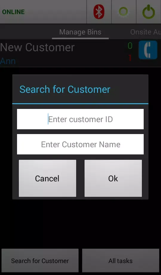 Screenshot di Bin Manager