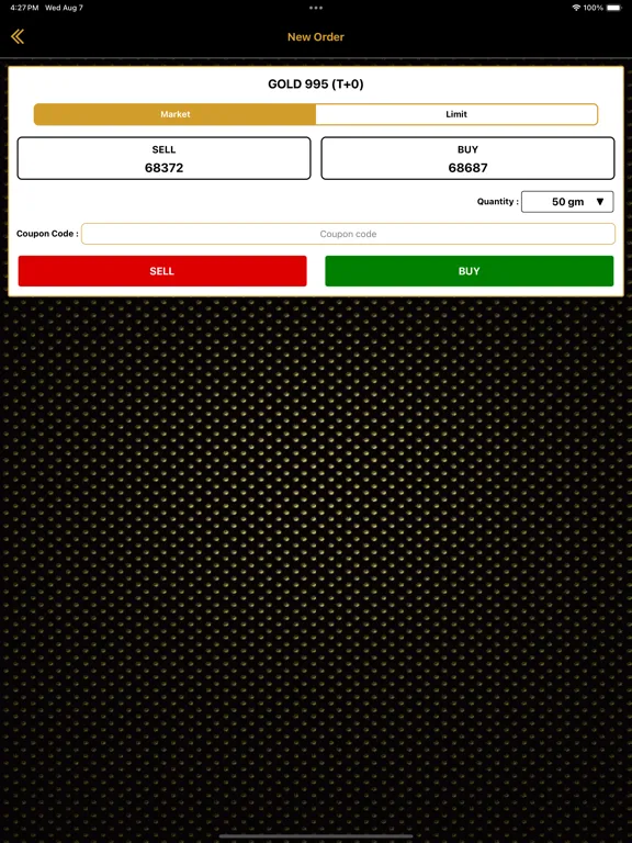 Screenshot di Sunx Gold iPad 