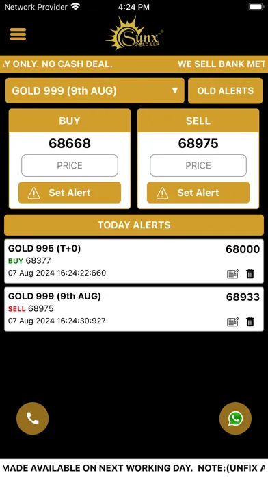 Screenshot di Sunx Gold