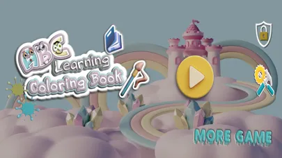 Capturas de tela do Glitter Alphabet Lore
