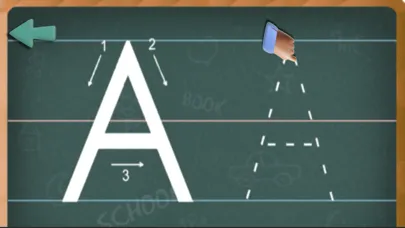 Capturas de tela do Glitter Alphabet Lore