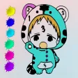 Kotaro Coloring By Numbers Kotaro Coloring By Numbers