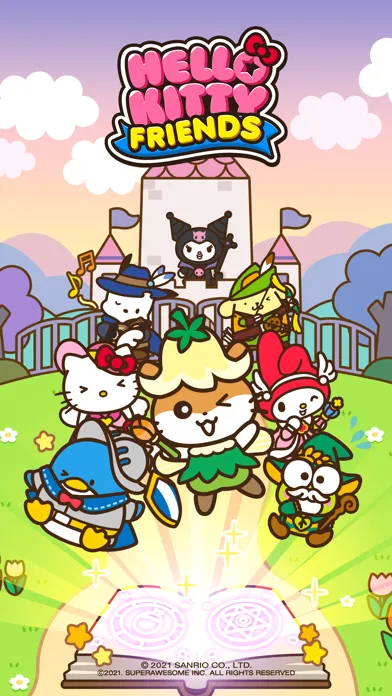 Capturas de tela do Hello Kitty Friends