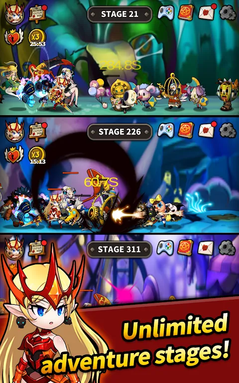 Capturas de pantalla de Infinite Dungeon Breach