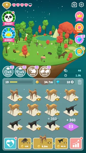Zrzuty ekranu Merge Safari - Fantastic Isle