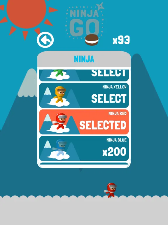 Capturas de tela do Ninja GO : Infinite Jump iPad 