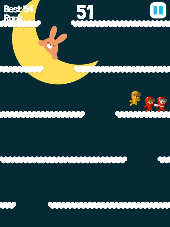Capturas de tela do Ninja GO : Infinite Jump iPad 