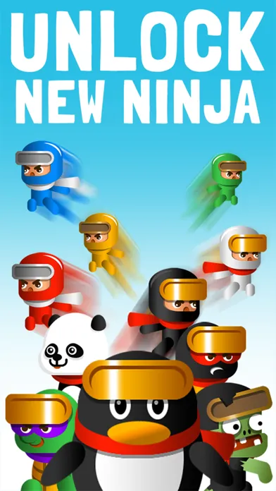 Capturas de tela do Ninja GO : Infinite Jump