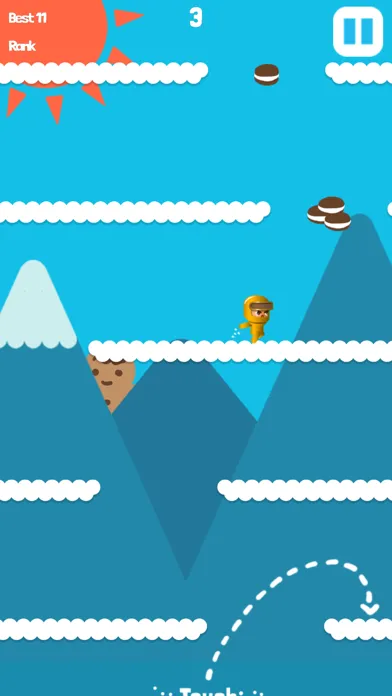 Capturas de tela do Ninja GO : Infinite Jump